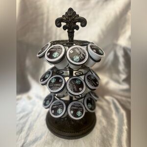 GG COLLECTION ACANTHUS SPIN COFFEE POD HOLDER